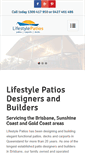 Mobile Screenshot of lifestylepatios.com